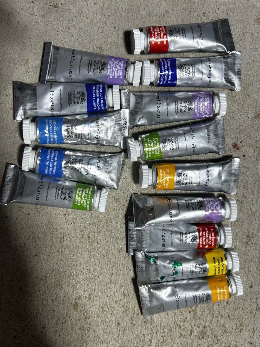 Winsor and Newton Watercolors